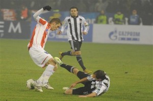 Pre hapšenja i tuče igrači Zvezde i Partizana odigrali fudbalsku utakmicu