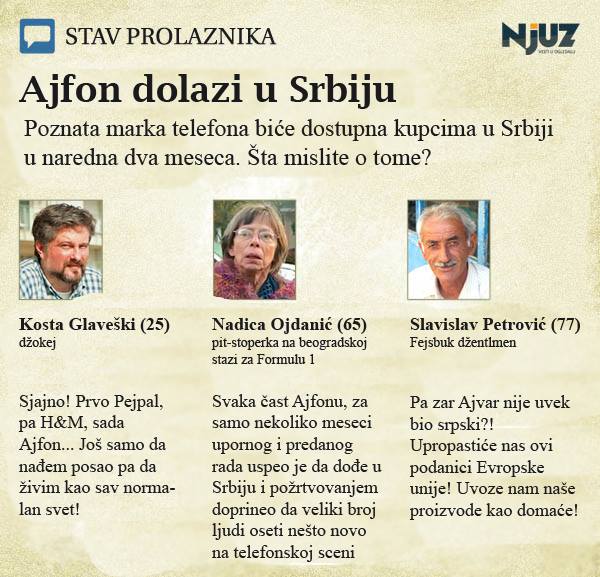 stav prolaznika ajfon