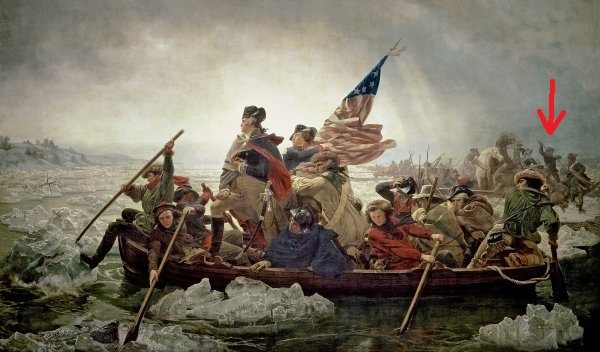 washington crossing river