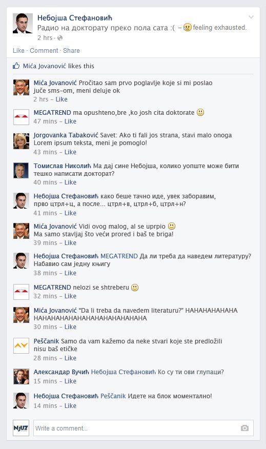 stefanovic fejsbuk