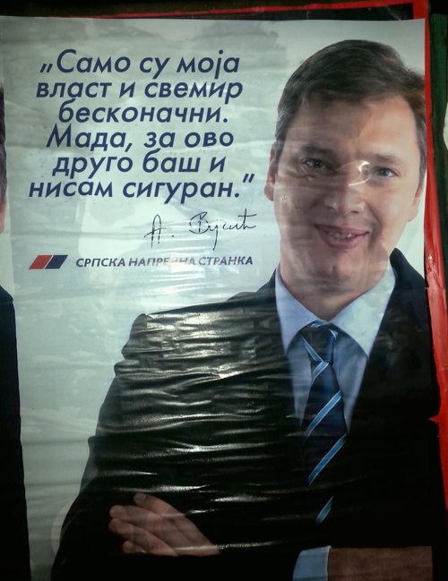 vucic plakat